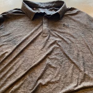 Dark Grey Under Armour long sleeve golf shirt
